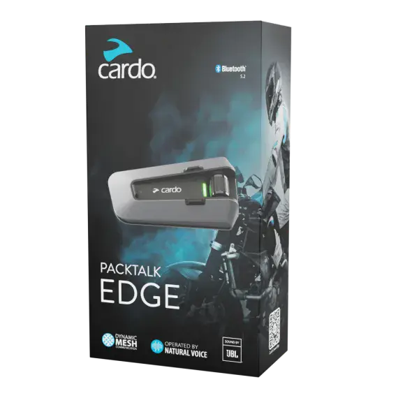 Cardo Packtalk Edge Mesh Intercom - Single