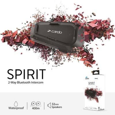 Cardo Spirit Bluetooth Intercom - Single