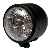 Dominator Single Round Headlamp Unit - choice of colours