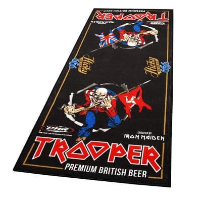 LTD Edition Iron Maiden Trooper Motorcycle Garage Mat