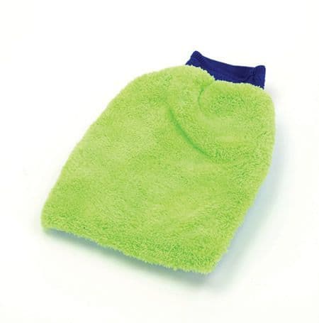 Microfibre Polishing Mitt for car and motorcycle paintwork