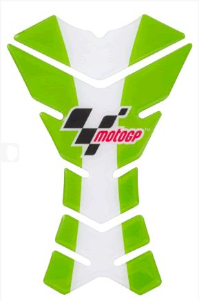 Moto GP 3-Piece Tank Pad - Green/White