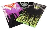 Motorcycle 'Faces' Neck Tube - pack of 3