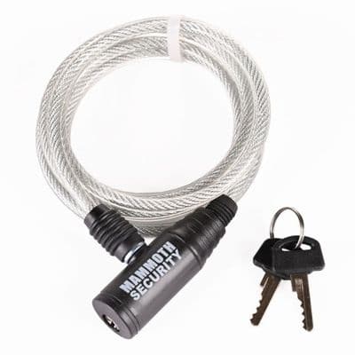 Motorcycle Helmet and Clothing Lock