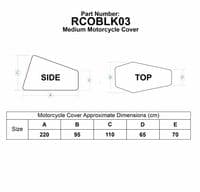 Nautica Motorcycle Rain Cover - choice of sizes