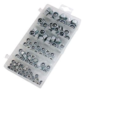 Nyloc Nut Assortment (100 pieces)