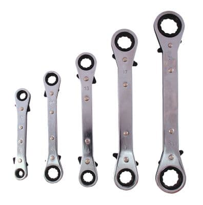 Ratchet Spanners - 5 piece set