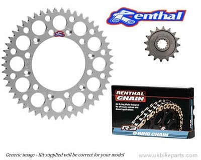 Renthal Sprockets and Renthal R3 O-Ring Chain - Honda CRF 250 R (2004-2009)
