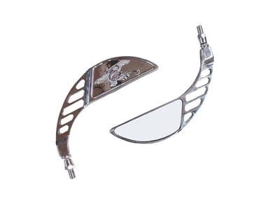 Ride to Live Chrome Mirrors