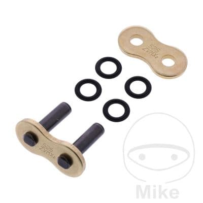 Rivet Link to fit DID 525 ZVMX Gold Chain