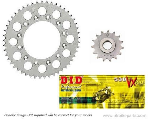 Steel Sprockets and DID X-Ring Chain - Yamaha R6 2006-2016