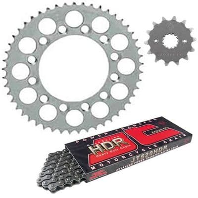 Steel Sprockets and JT HDR Chain - Honda CB 200 (1974-1976)