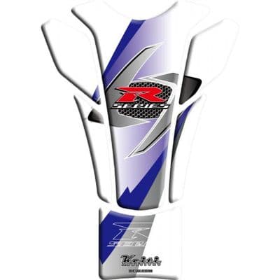 Suzuki GSX-R White Tank Pad by Keiti