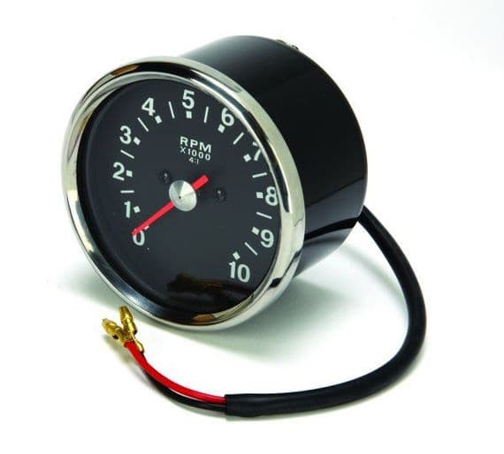 Triumph/BSA/Norton  (1970-78) Tachometer - Black Face