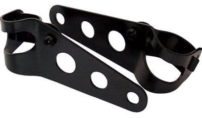Universal Black Headlight Mounting Brackets