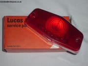 Standard 8 10 LUCAS L525 Original Number Plate & Stop Lamp Lense
