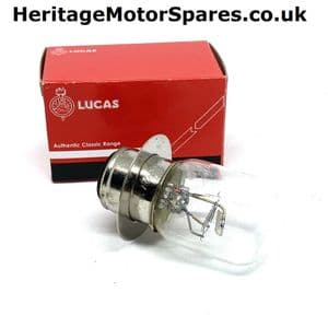 Standard 8 10 Pennant Lucas Left Hand Drive Headlamp Bulb (original F700 type)