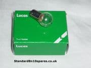 Standard Companion Pennant 6cwt & 7cwt Lucas Number Plate Lamp Bulb