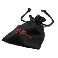 4mm Braided Leather Necklace With Stainless Steel Trigger Clasp-Black