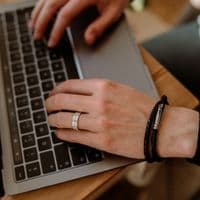 Dark Brown Braided Leather Bracelet With Stainless Steel Trigger Clasp-Double Wrap
