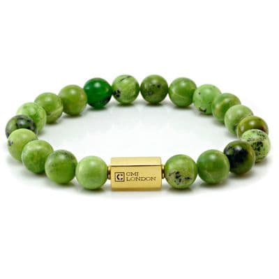 Mens Essential Chrysotine  & Gold Bracelet