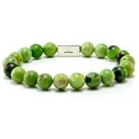 Mens Essential Chrysotine & Silver Bracelet