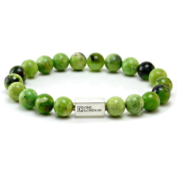 Mens Essential Chrysotine & Silver Bracelet