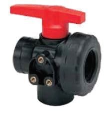 3 way ball valve T port