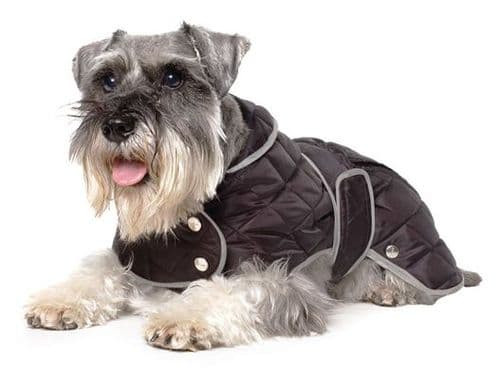 Black Quilted Coat - Extra Warm
