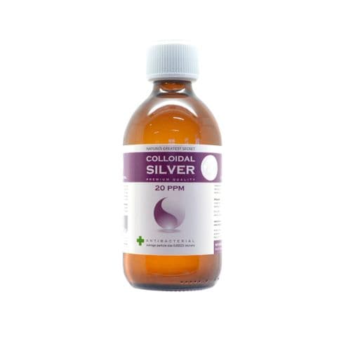 Colloidal Silver 300ml - Enhanced 20ppm
