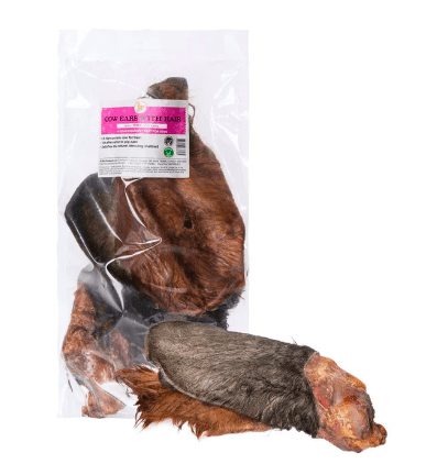 Cow Ear with Hair - Jr Pet Products
