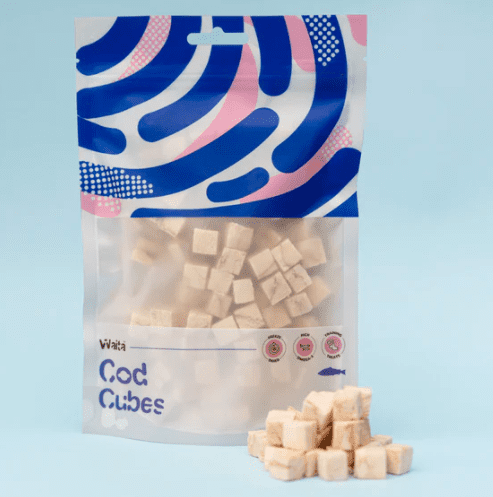 Freeze Dried Cod Cubes - Waita 40g