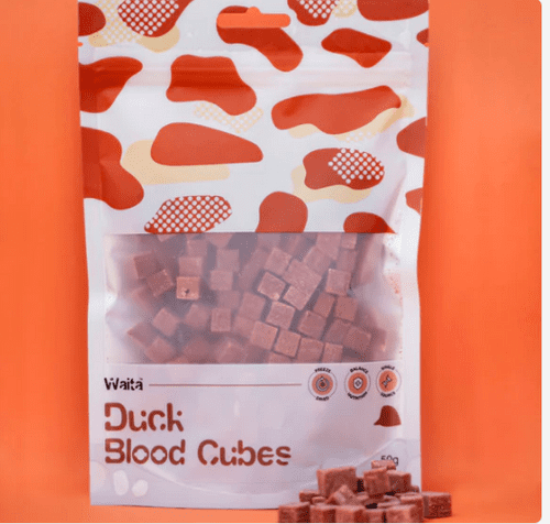 Freeze Dried Duck Blood Cubes - Waita
