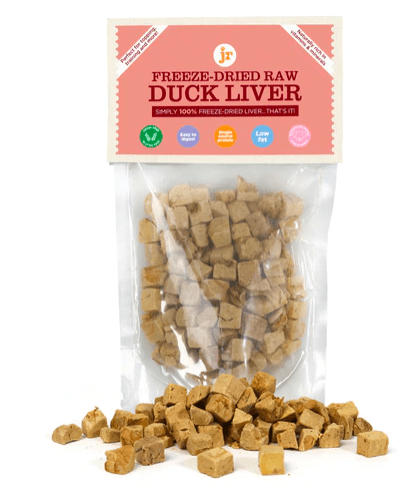 Freeze Dried Duck Liver Treats - Jr Pet Products