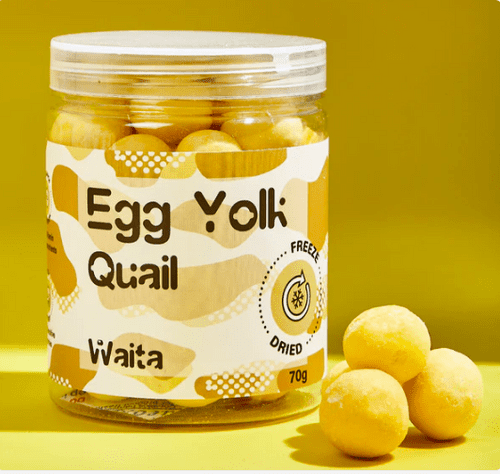 Freeze Dried Quail Egg Yolks - Waita 70g