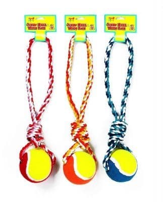 Jumbo Ball & Rope Tug Toy