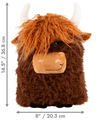Kong Highland Cow XL Plush Toy