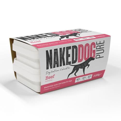 Naked Dog Pure Beef 80/10/10 1KG