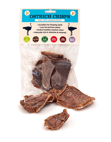 Ostrich Crisps - Jr Pet Products
