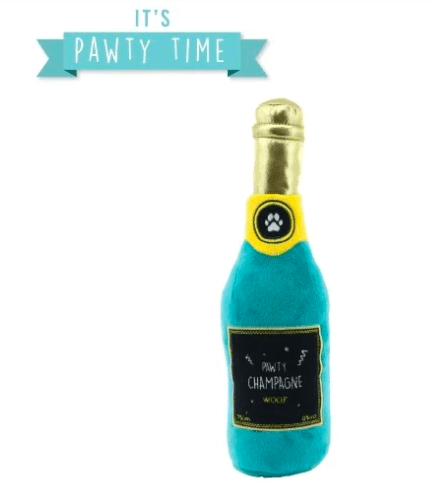 Pawty Time Champagne Plush Toy