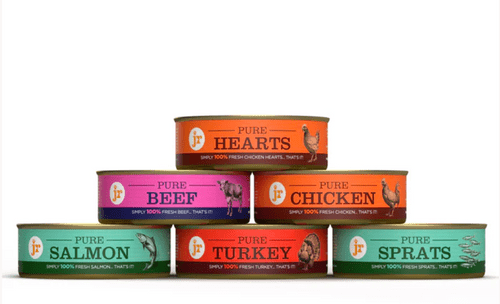 Pure Meat Topper / Mixers - Various Flavours JR Pet Products 80g