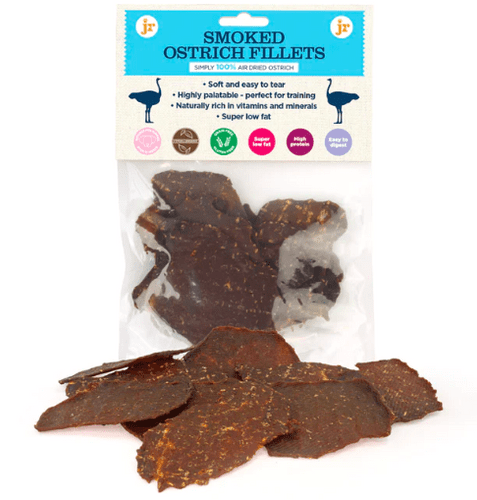 Smoked Ostrich Fillets - Jr Pet Products