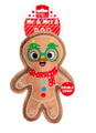 Squeaky Gingerbread People Plush Toy