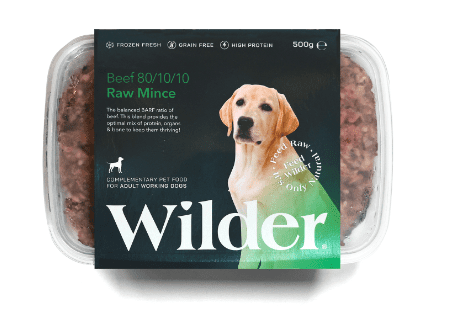 Wilder Pet Foods - 1KG Beef 80/10/10 Raw Mince