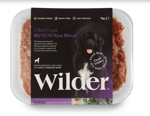 Wilder Pet Foods - 3 Bird Feast 1KG Raw food