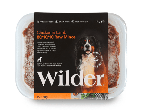 Wilder Pet Foods - Chicken & Lamb 80/10/10 1Kg Raw Food