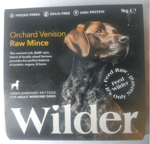 Wilder Pet Foods - Orchard Venison Mince Raw