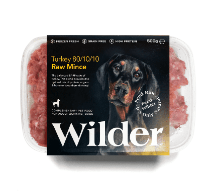Wilder Pet Foods - Turkey 80/10/10 Raw Mince