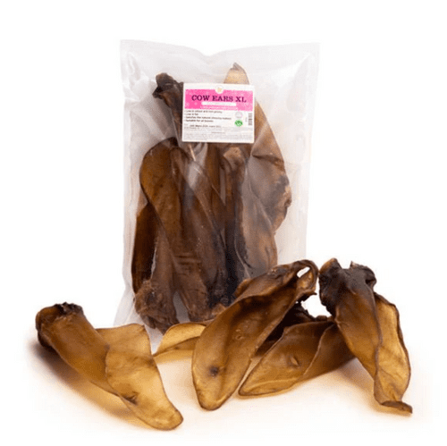 XL Natural Cow Ears - 15pack