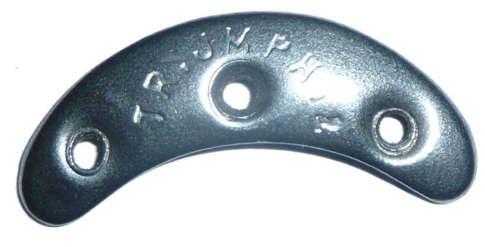 35mm Steel Heel and Toe Plates with Nails Heel Protector Plates